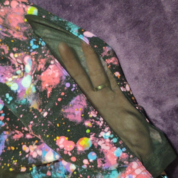 No Boundaries - mesh panel leggings. Size XXL - Galaxy Print - Picture 4 of 4